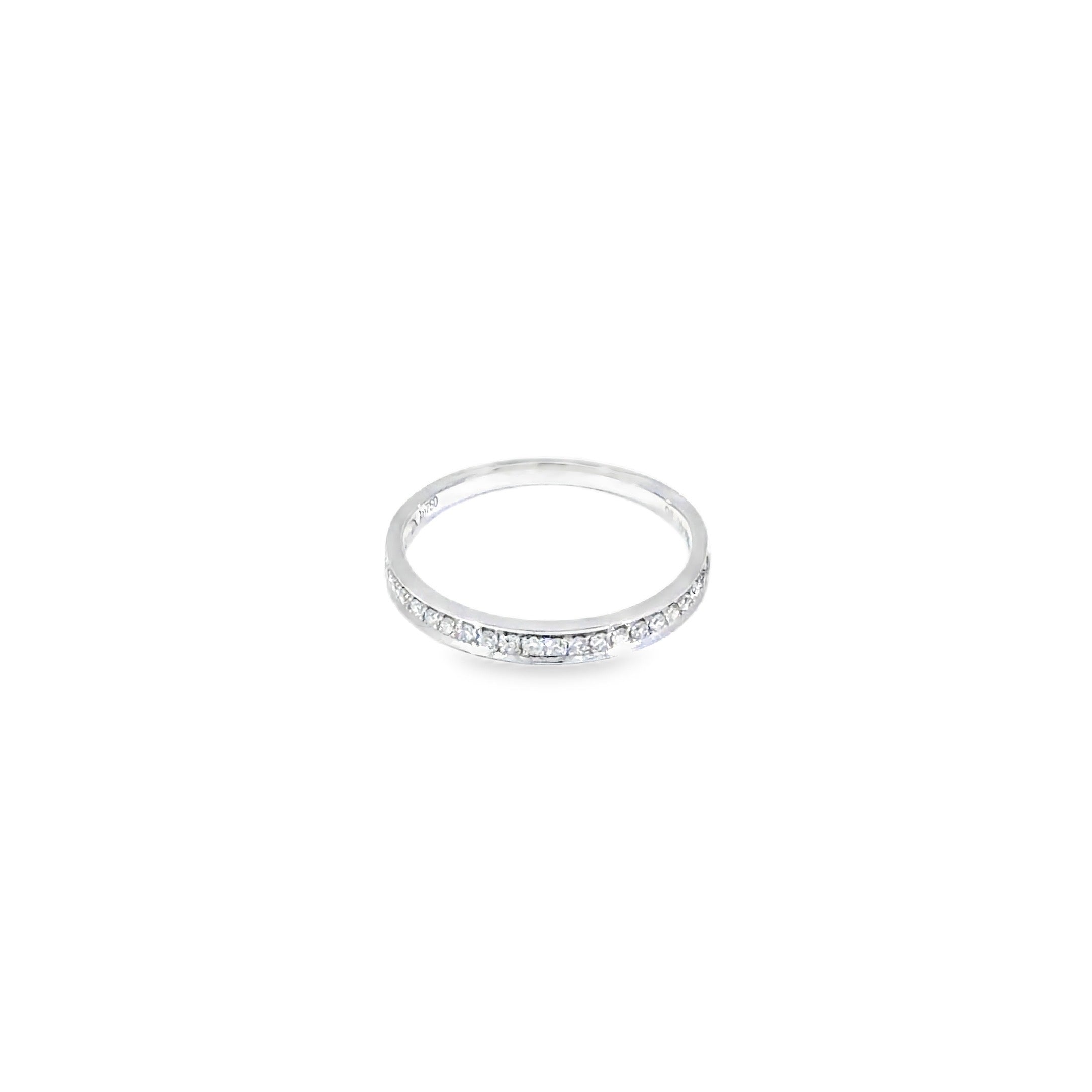 Diamond Eternity Band · 18K White Gold