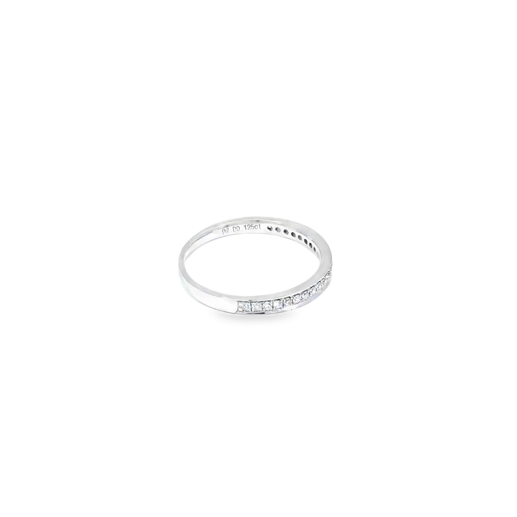 Diamond Eternity Band · 18K White Gold
